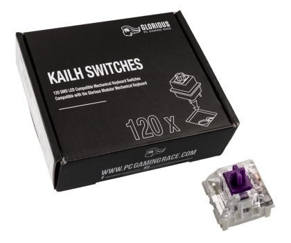 Podzespół komputerowy Glorious Kailh Pro Purple Switches (120 szt.)